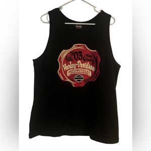 Men’s Harley Davidson tank top. Great looking piece!